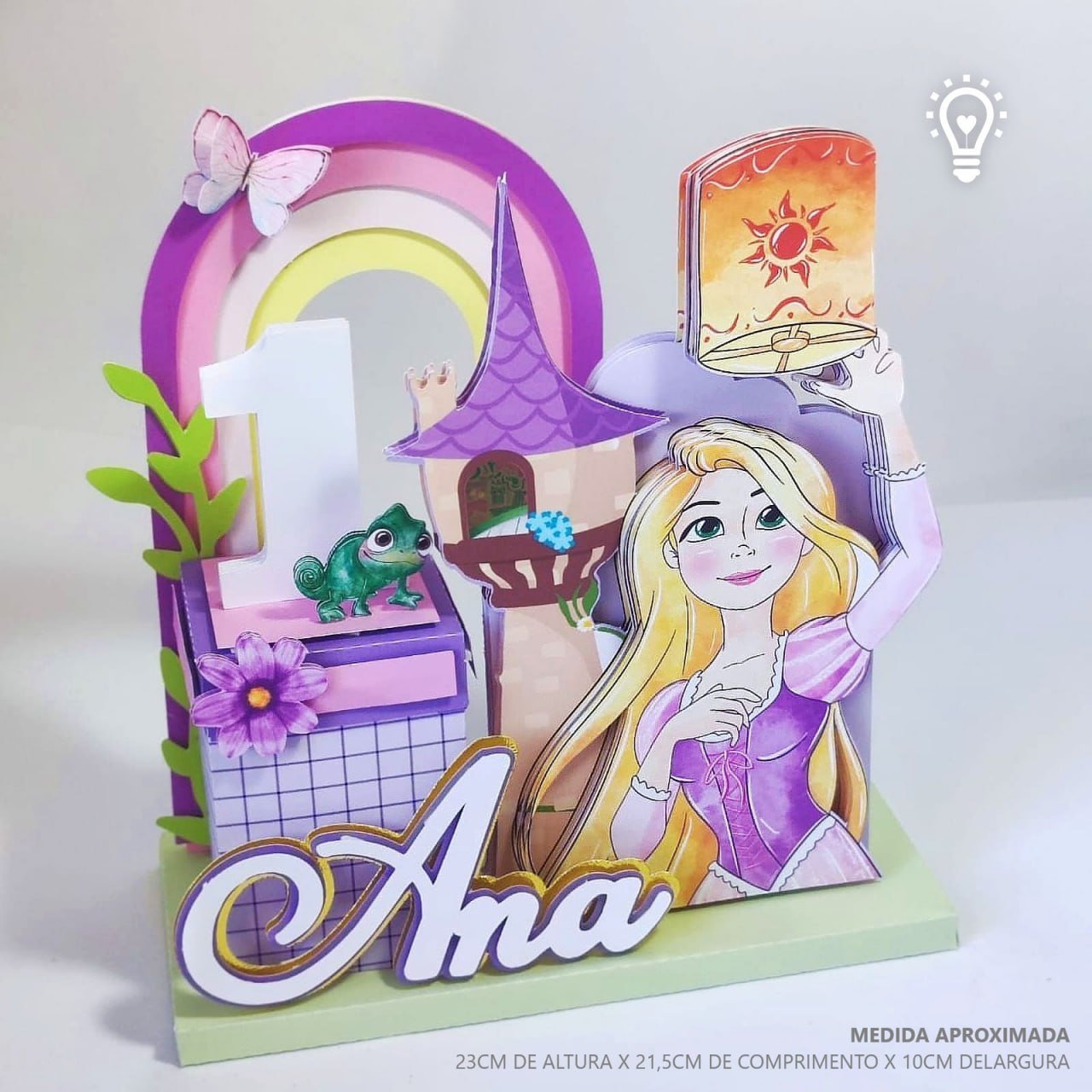 Kit Centro de Mesa Estilo Pegue e Monte - Imagem 2