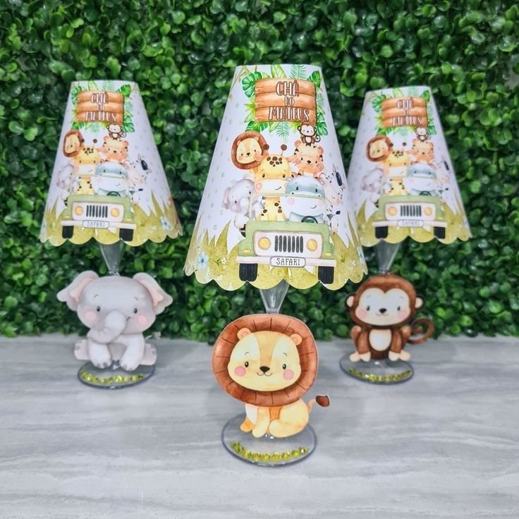 Kit Centro de Mesa Estilo Pegue e Monte - Imagem 4